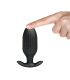 PRETTY LOVE KELLY PLUG ANAL VIBRADOR RECARGABLE NEGRO