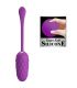 PRETTY LOVE HUEVO VIBRADOR CON TEXTURA MARINA RECARGABLE MORADO