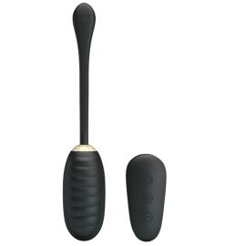 PRETTY LOVE DOREEN HUEVO VIBRADOR DE LUJO RECARGABLE NEGRO CONTROL REMOTO