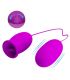 PRETTY LOVE DAISY HUEVO DUAL VIBRADOR RECARGABLE MORADO