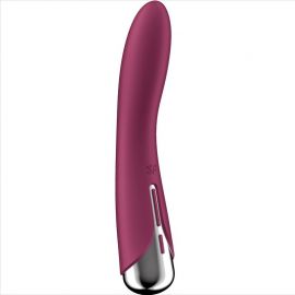 SATISFYER SPINNING VIBE 1 VIBRADOR ROTADOR G SPOT RED