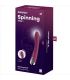 SATISFYER SPINNING VIBE 1 VIBRADOR ROTADOR G SPOT RED