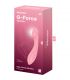 SATISFYER G FORCE ESTIMULADOR VIBRADOR PUNTO G ROSA