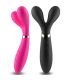 ARMONY Y WAND MASAJEADOR VIBRADOR CABEZA DOBLE FUCSIA