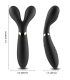 ARMONY Y WAND MASAJEADOR VIBRADOR CABEZA DOBLE NEGRO