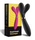 ARMONY Y WAND MASAJEADOR VIBRADOR CABEZA DOBLE NEGRO