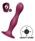 SATISFYER DOUBLE BALL R DILDO SILICONA GRANATE