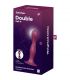 SATISFYER DOUBLE BALL R DILDO SILICONA GRANATE