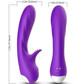 ARMONY ROMANCE VIBRADOR CON ESTIMULADOR VIOLETA