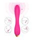 ARMONY FLAMINGO VIBRADOR MULTIPOSICION FUCSIA