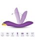 ARMONY FLAMINGO VIBRADOR MULTIPOSICION VIOLETA