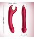 ARMONY PRINCE DILDO VIBRADOR ROTADOR ROJO