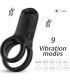 ARMONY DOBLE ANILLO VIBRADOR NEGRO