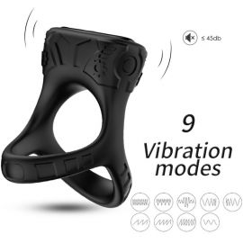 ARMONY ANILLO VIBRADOR MULTIPOSICIaN NEGRO