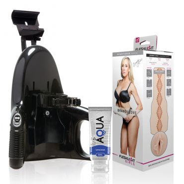 FLESHLIGHT BRANDI LOVE VAGINA UNIVERSAL LAUNCH LUBRICANTE AQUA QUALITY 50 ML