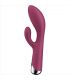 SATISFYER SPINNING RABBIT 1 ESTIMULACION CLITORIS Y PUNTO G ROJO