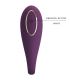 PRETTY LOVE AUGUST VIBRADOR DOBLE PLACER APP REMOTE