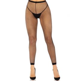 LEG AVENUE MEDIAS REJILLA TOBILLO NEGRO