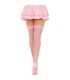 LEG AVENUE MEDIAS HASTA MUSLO REJILLA ROSA