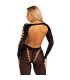 LEG AVENUE BODYSTOCKING TOBILLO RECKLESS NEGRO