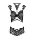 LIVCO CORSETTI FASHION PALMENOM LC 90614 SUJETADOR PANTY NEGRO S M