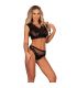 LIVCO CORSETTI FASHION TIMOSAN LC 90631 SUJETADOR PANTY NEGRO S M