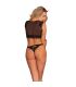 LIVCO CORSETTI FASHION TIMOSAN LC 90631 SUJETADOR PANTY NEGRO S M