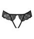 LIVCO CORSETTI FASHION LOVE STORY LC 90679 PANTY CROTCHLESS NEGRO S M