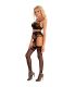 LIVCO CORSETTI FASHION MORIDAM LC 90552 SUJETADOR LIGUERO PANTY NEGRO S M