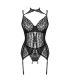 LIVCO CORSETTI FASHION GIELLANDRA FOR THE SENSES COLLECTION CORSET PANTY NEGRO S M