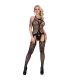 LIVCO CORSETTI FASHION BODYSTOCKING GORLANIDA LC 17365 NEGRO TALLA aNICA