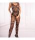 LIVCO CORSETTI FASHION REHANNA LC17370 BODYSTOCKING CROTCHLESS NEGRO TALLA aNICA