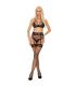 LIVCO CORSETTI FASHION SNEHANA LC 90443 SUJETADOR LIGUERO PANTY NEGRO S M