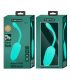 PRETTY LOVE HUEVO VIBRADOR CON TEXTURA MARINA RECARGABLE VERDE AGUA