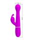 PRETTY LOVE DEJON VIBRADOR RABBIT 3 EN 1 MULTIFUNCIaN VIOLETA