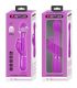 PRETTY LOVE DEJON VIBRADOR RABBIT 3 EN 1 MULTIFUNCIaN VIOLETA