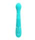 PRETTY LOVE DEJON VIBRADOR RABBIT 3 EN 1 MULTIFUNCIaN VERDE AGUA