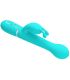 PRETTY LOVE DEJON VIBRADOR RABBIT 3 EN 1 MULTIFUNCIaN VERDE AGUA