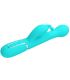 PRETTY LOVE DEJON VIBRADOR RABBIT 3 EN 1 MULTIFUNCIaN VERDE AGUA