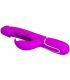 PRETTY LOVE KAMPAS VIBRADOR RABBIT 3 EN 1 MULTIFUNCIaN CON LENGUA FUCSIA