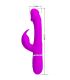 PRETTY LOVE KAMPAS VIBRADOR RABBIT 3 EN 1 MULTIFUNCIaN CON LENGUA FUCSIA