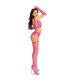 LEG AVENUE SET TOP MEDIAS DE LIGA GUANTES FUCSIA