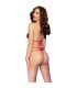 CHILIROSE CR 4695 BABYDOLL TANGA CROTCHLESS ROJO S M