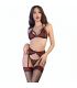 CHILIROSE CR 4468 SET CUATRO PIEZAS ROJO NEGRO S M