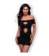 CHILIROSE CR 4671 VESTIDO NEGRO S M