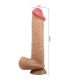 PRETTY LOVE SLIDING SKIN SERIES DILDO REALaSTICO CON VENTOSA PIEL DESLIZANTE 26 CM