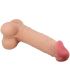 PRETTY LOVE SLIDING SKIN SERIES DILDO REALaSTICO CON VENTOSA PIEL DESLIZANTE 24 CM