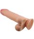 PRETTY LOVE SLIDING SKIN SERIES DILDO REALaSTICO CON VENTOSA PIEL DESLIZANTE 24 CM