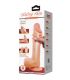 PRETTY LOVE SLIDING SKIN SERIES DILDO REALaSTICO CON VENTOSA PIEL DESLIZANTE 24 CM