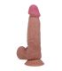 PRETTY LOVE SLIDING SKIN SERIES DILDO REALaSTICO CON VENTOSA PIEL DESLIZANTE MORENO 218 CM